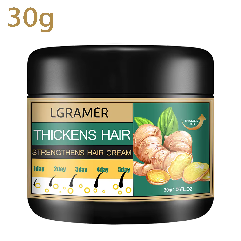 Produits pour la croissance des cheveux crème réparatrice pour la repousse du gingembre prévenir la