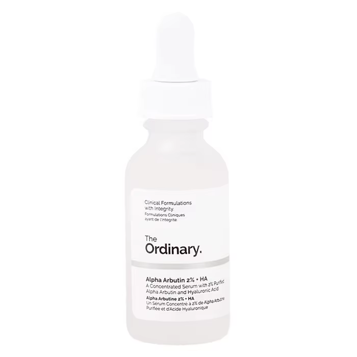 Alpha Arbutin 2% + HA 30ml Sérum Minimise L'apparence des Taches Foncés et Décoloration Hydrate La P