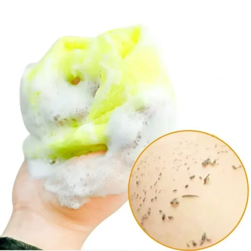 Lingette exfoliante pour la beauté de la peau, Gant de toilette japonais, Serviette de bain en nylon
