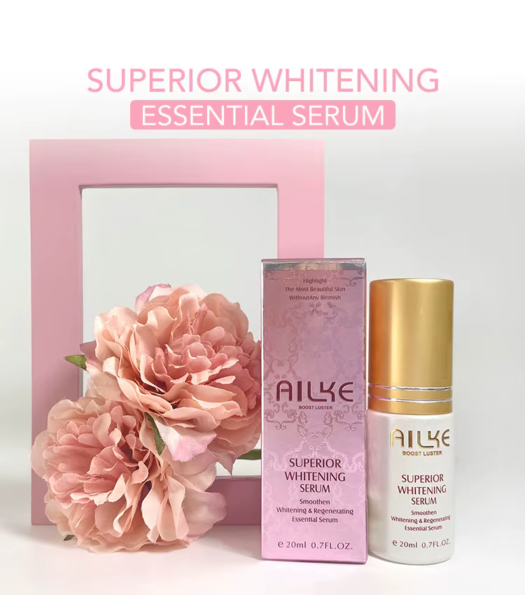 AILKE Rose nettoyant pour le visage, nettoyant hydratant blanchissant pour femmes, hydratant, réduit