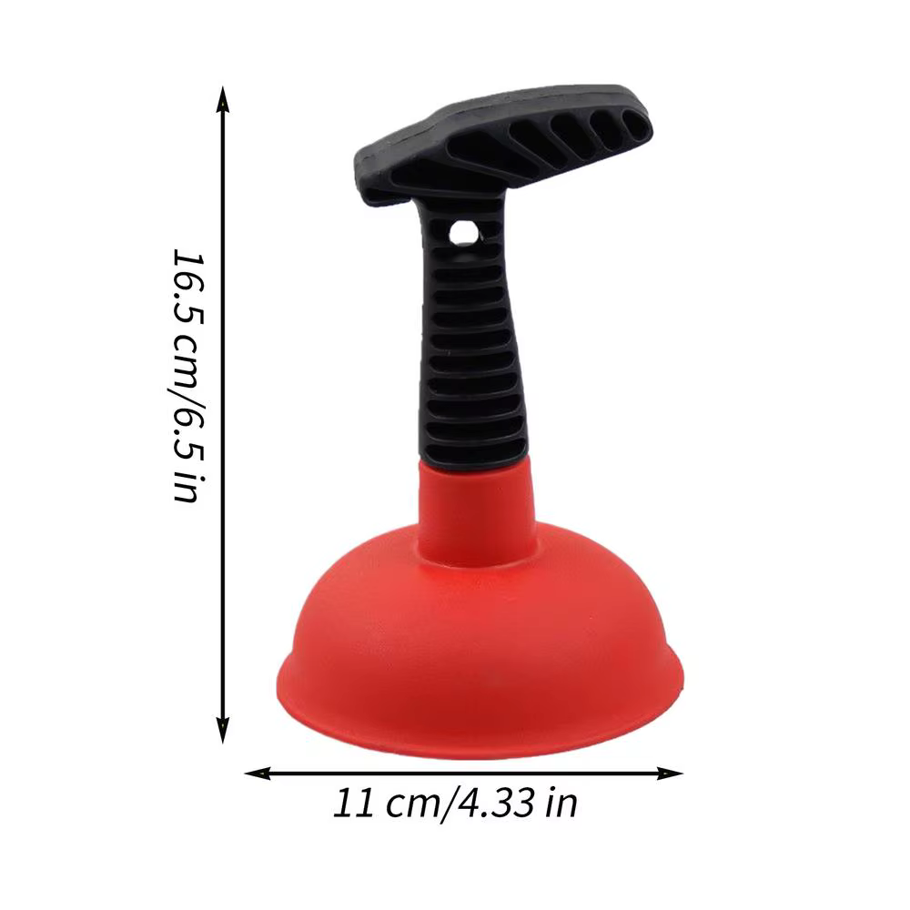 Puissant piston de vidange – déboucheur robuste pour toilettes bouchées, douches, éviers de salle de