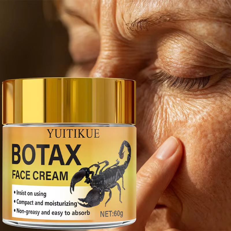 BOTAX Crème Visage Anti-Rides 60g - Targets des Courantes, des Pieds d'Orde, des Lignes nasolabies e