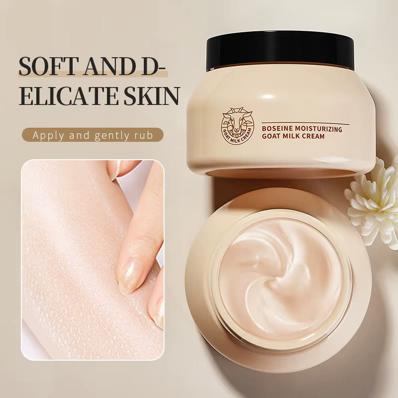 Crème hydratante au lait de chèvre Bosen, crème liftante et raffermissante, anti-rides, hydratante, 