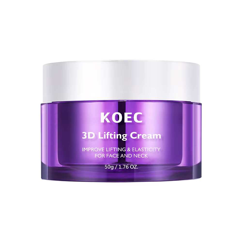 Crème liftante 3D pour le visage et le cou, hydratation en profondeur de la peau, raffermissant, nou