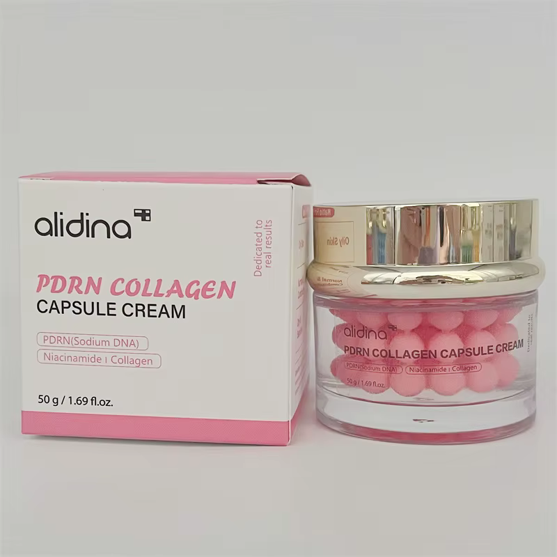 GZ Unique crème pour le visage en perles de gel saumon – éclaircissante et revitalisante pour la mai