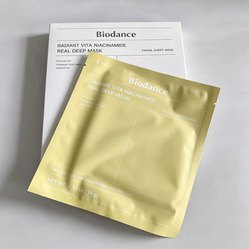Masque facial Biodance Essence, nettoyant, hydratant en profondeur, raffermissant, doux, non irritan