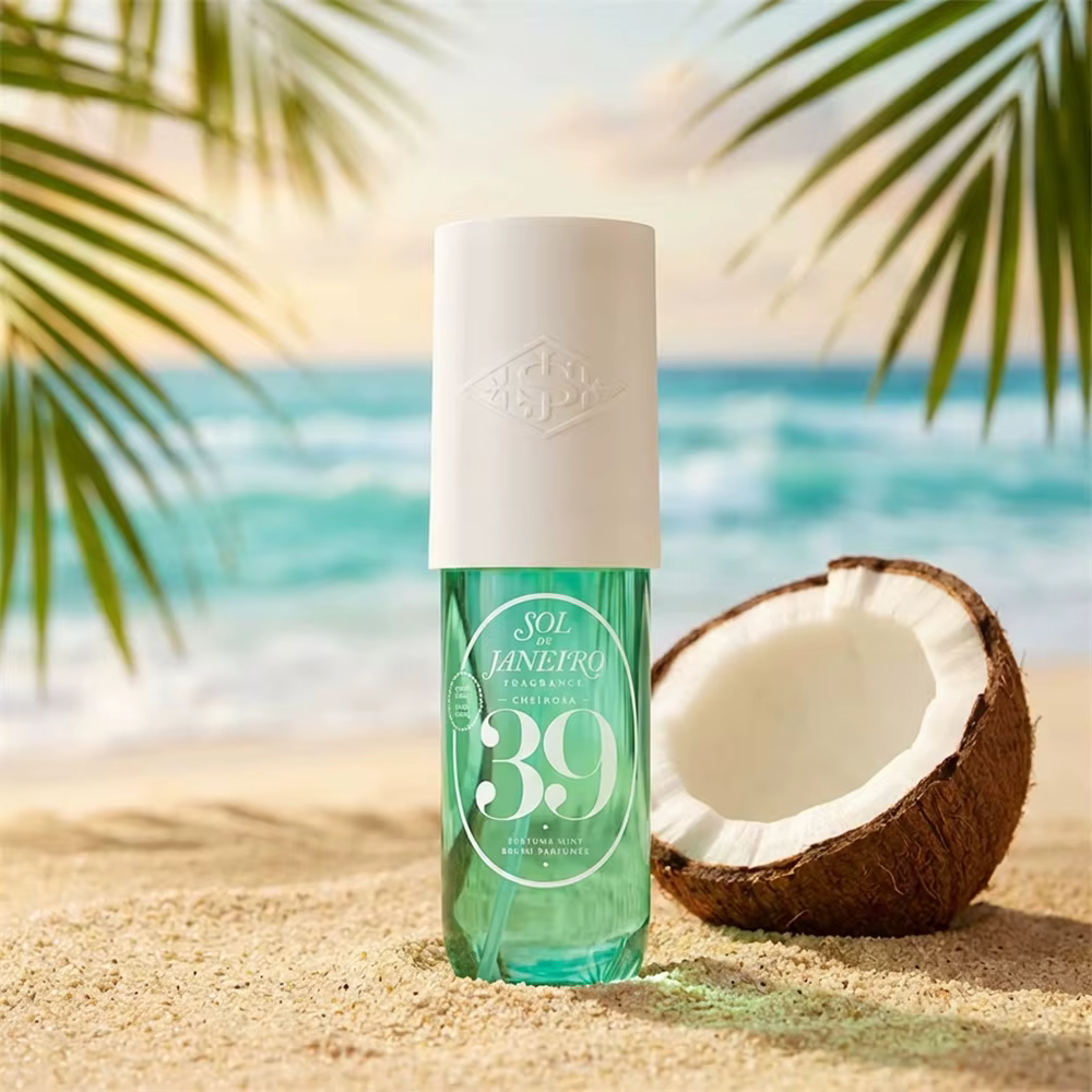 Brume parfumée Sol De Janeiro 39 90 ml, crème de coco, vanille caramel, parfum longue durée, parfums