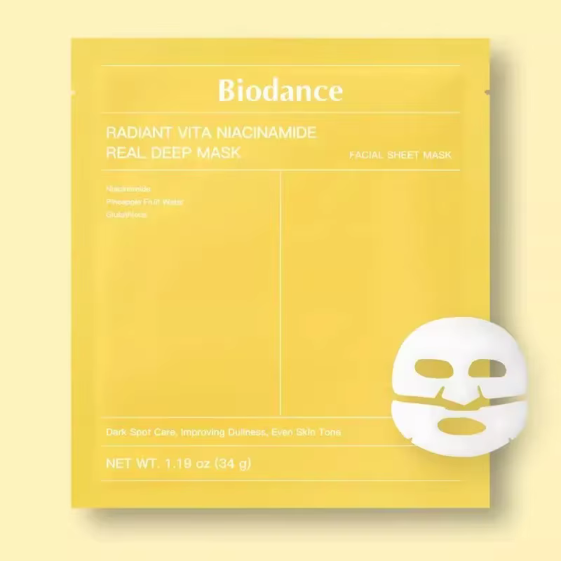 Masque Gel Hydratant Profond Bio-Collagène Biodance, Nuit, Hydratation Durable, Réduction des Pores,