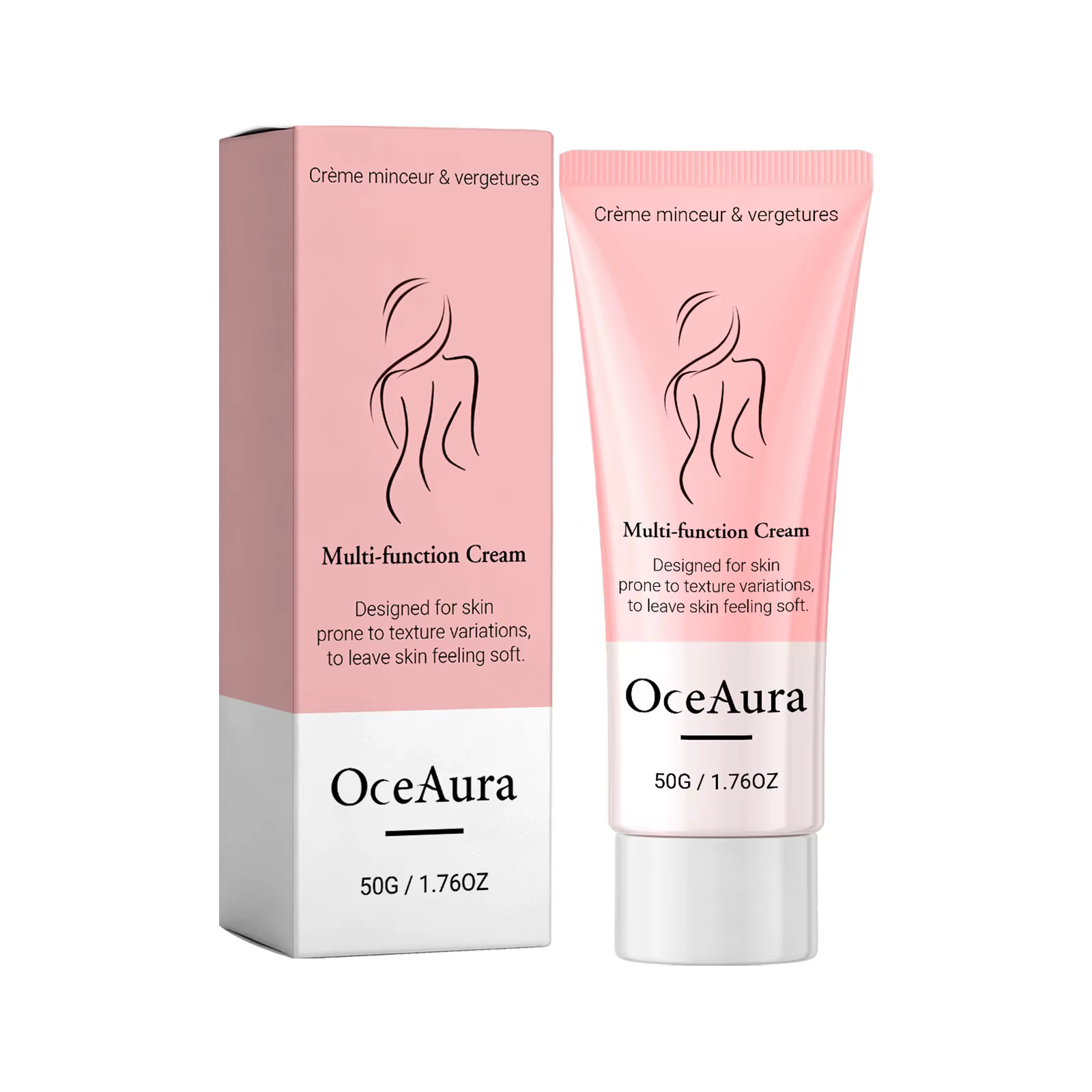 Crème raffermissante pour le corps, anti-vergetures, anti-cellulite, multifonction, atténue les ridu