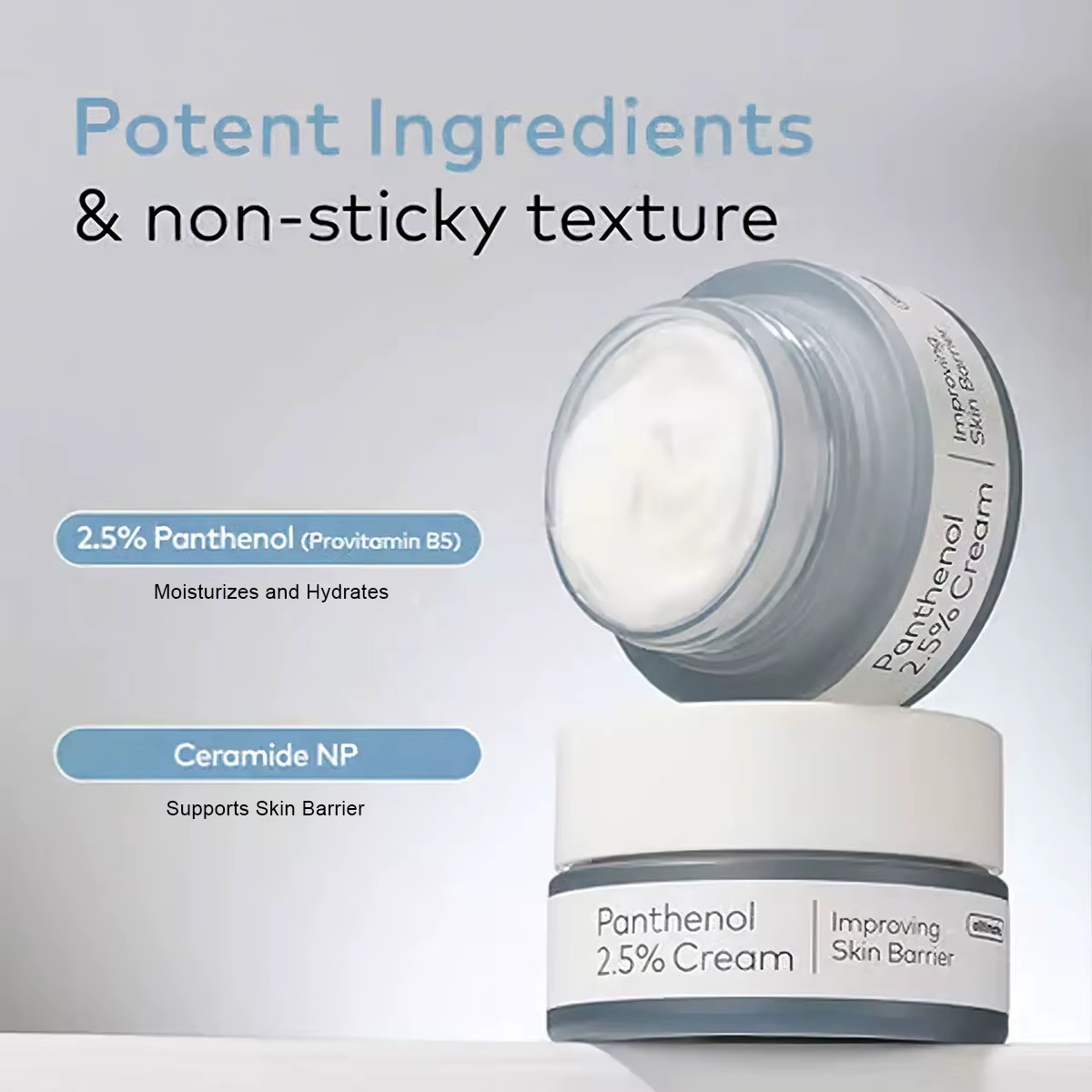 [Soldes] Crème THE FACE SHOP ALLTIMATE PANTHENOL 2.5%, apaisante ​ Hydratant, doux et réparateur de 