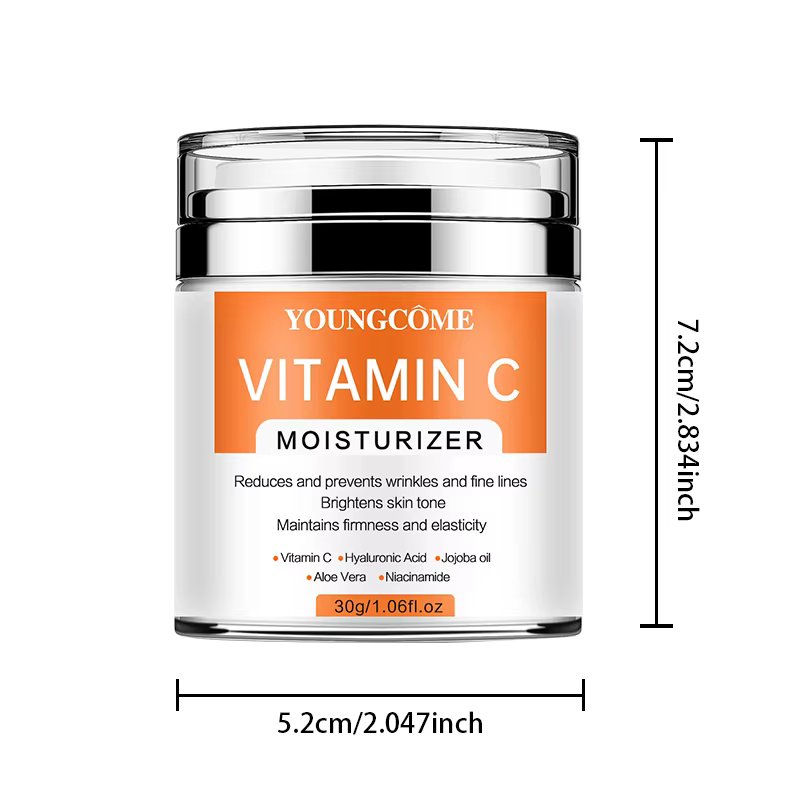 YOUNGCOcloser-Crème pour le visage à la vitamine C, soins de la peau, pigment, taches de rousseur, b