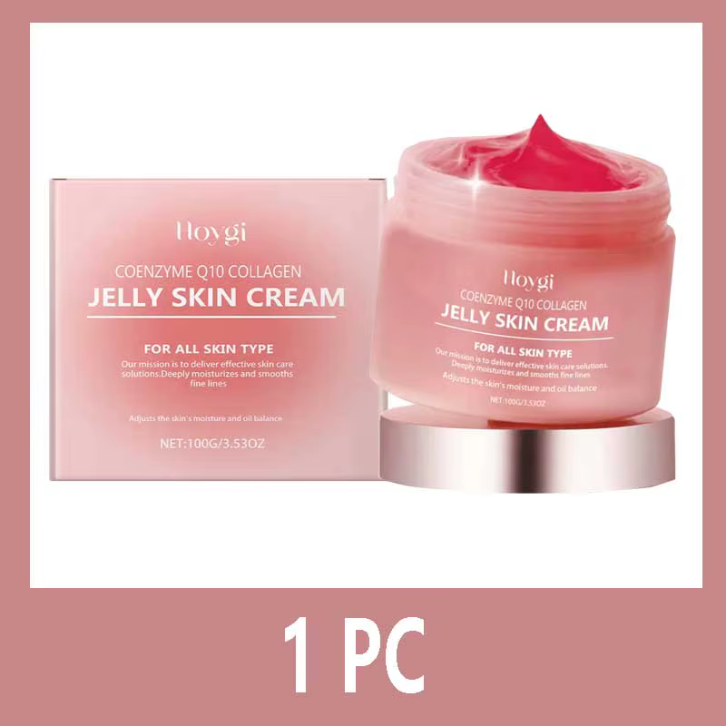 Crème de gelée de collagène, hydratante en profondeur, peau lisse, raffermissante, estompe les ridul