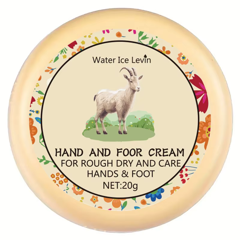La pommade pour les mains et les pieds craquelés est riche en miel et à l'acide hyaluronique, hydrat
