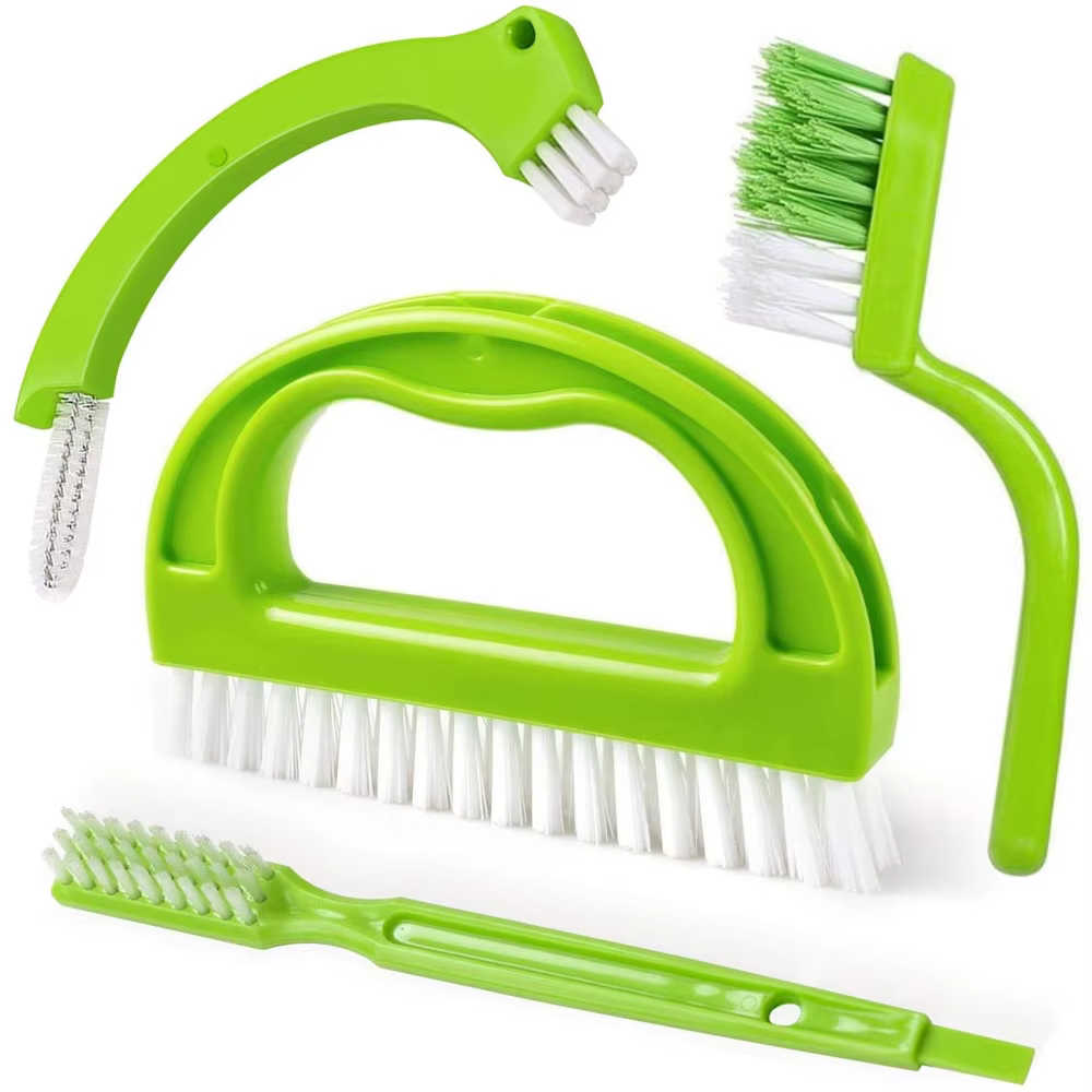 Brosse de nettoyage - Brosse pour nettoyer les joints de carrelage - Convient pour un nettoyage en p