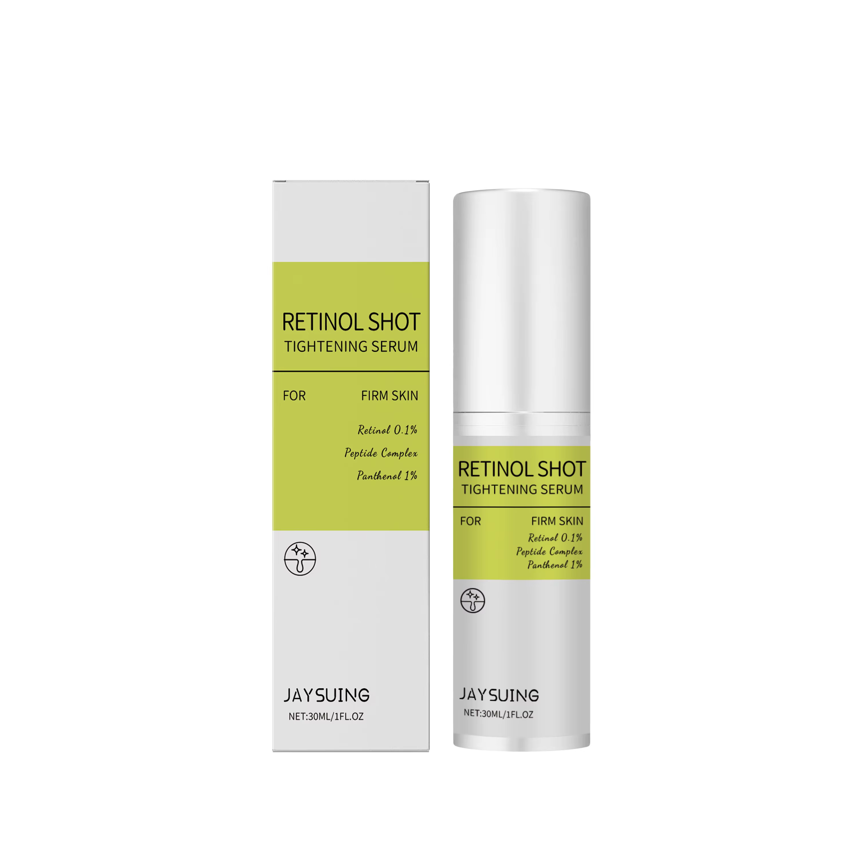 Sérum Anti-âge pour le visage au rétinol, rides lisses, ridules, peau douce, éclaircissant, correcte