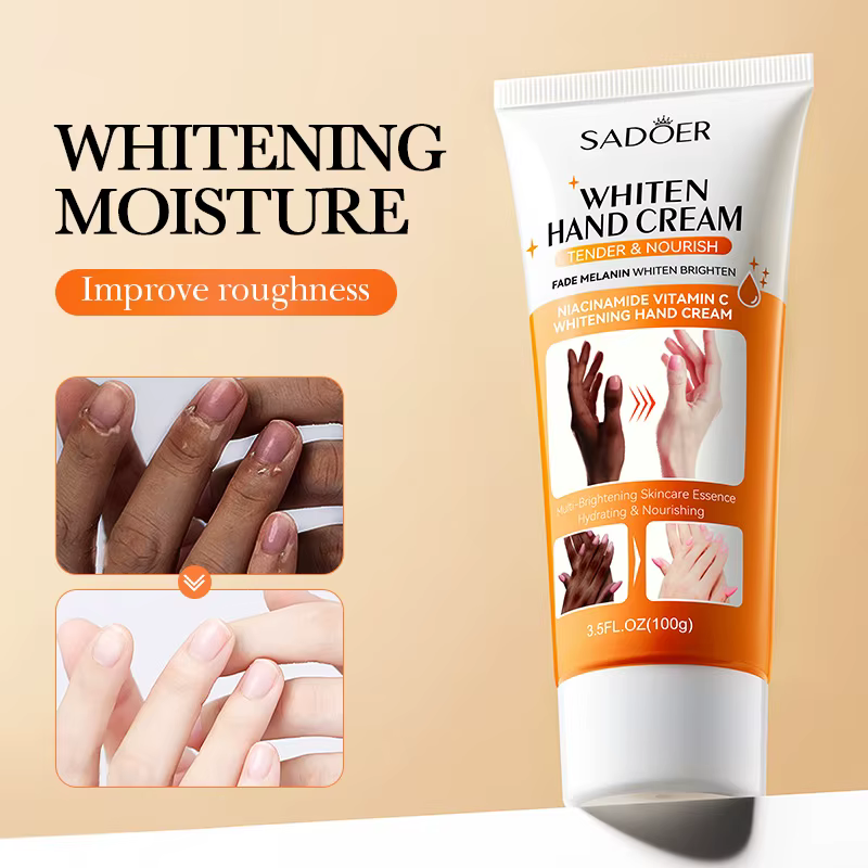 SADOER crème pour les mains blanchissante pour la peau hydratante tendre nourrir Non grasse hydratan