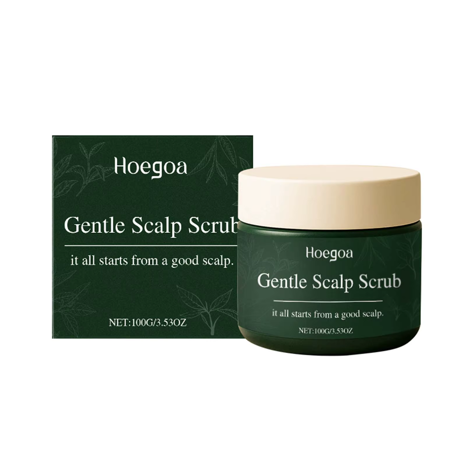 Gommage doux pour le cuir chevelu, exfoliant nettoyant en profondeur, anti-pelliculaire, contrôle du