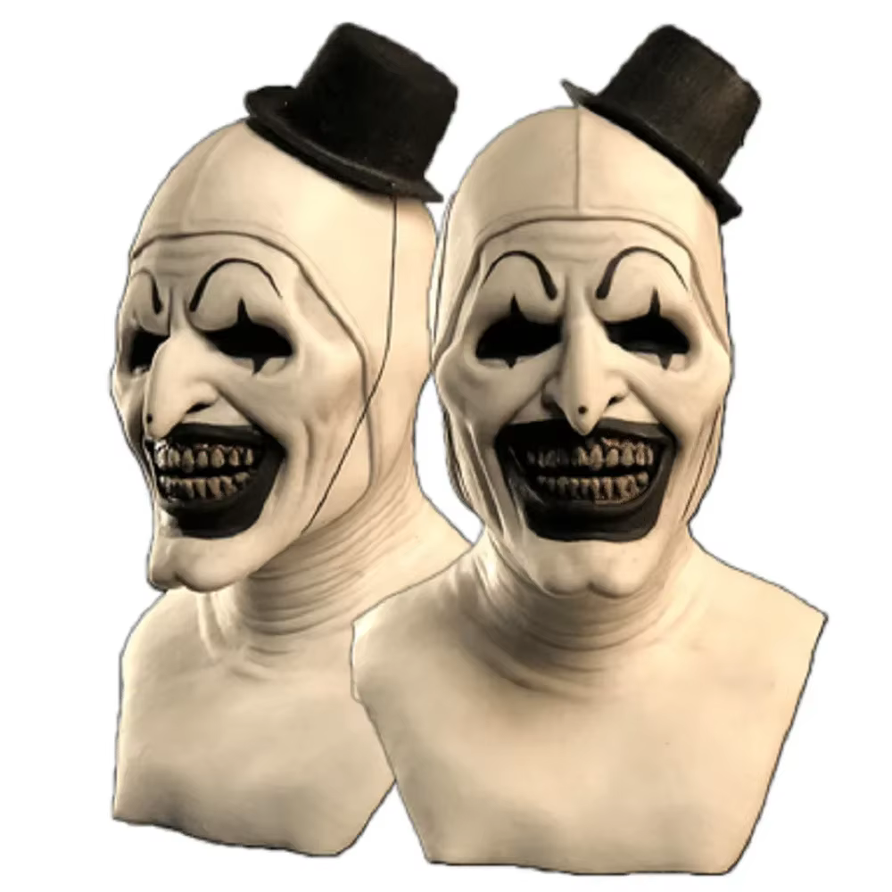 Costume de Cosplay Art le Clown, film terrifié 2, combinaison de Clown tueur, masque, Costumes d'hal