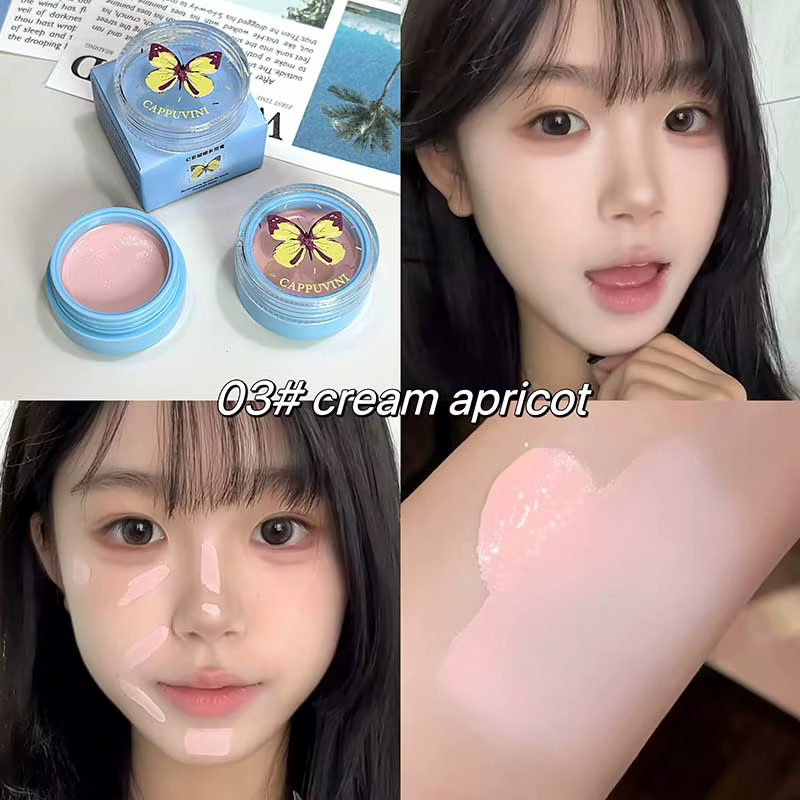 Crème Hydratante Éclaircissante pour les Yeux, Correcteur & Crème de Contour, Couvrance Totale, Long