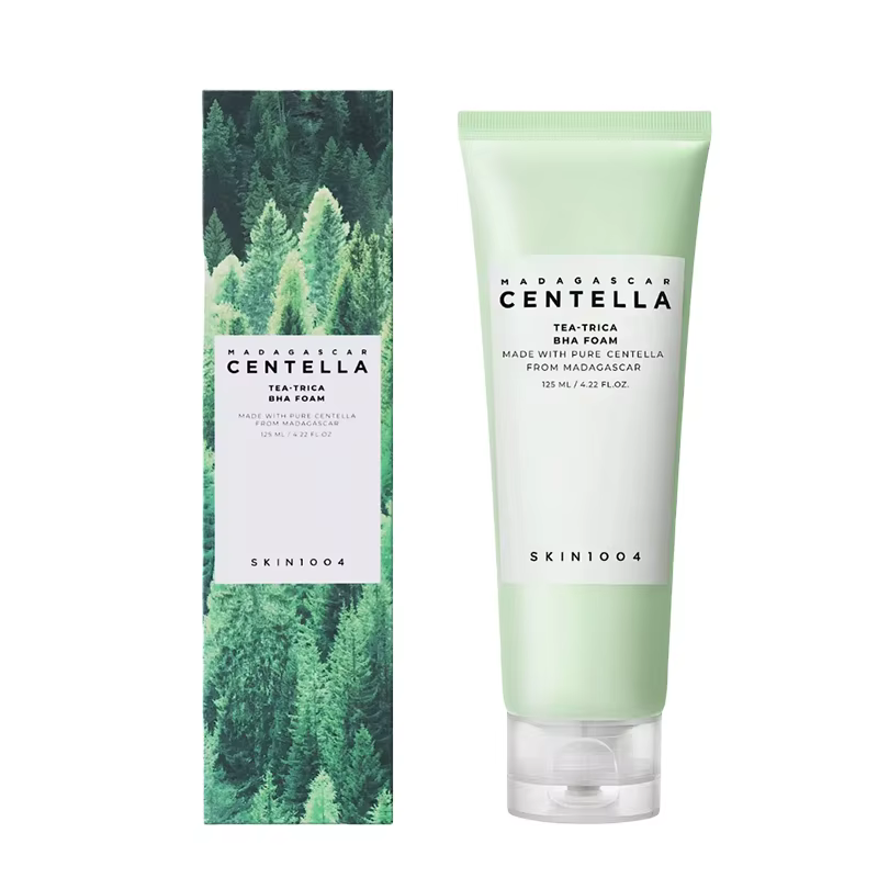 Mousse nettoyante profonde coréenne à la Centella pour minimiser les pores, gel nettoyant éclairciss