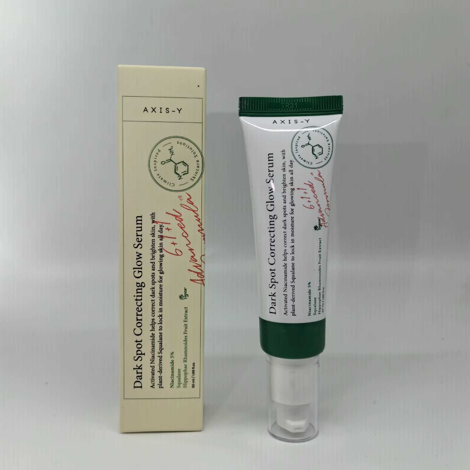50 ml / 1,69 fl. Sérum correcteur de taches foncées AXIS-Y, 5% Niacinamide, dissolvant de taches fon