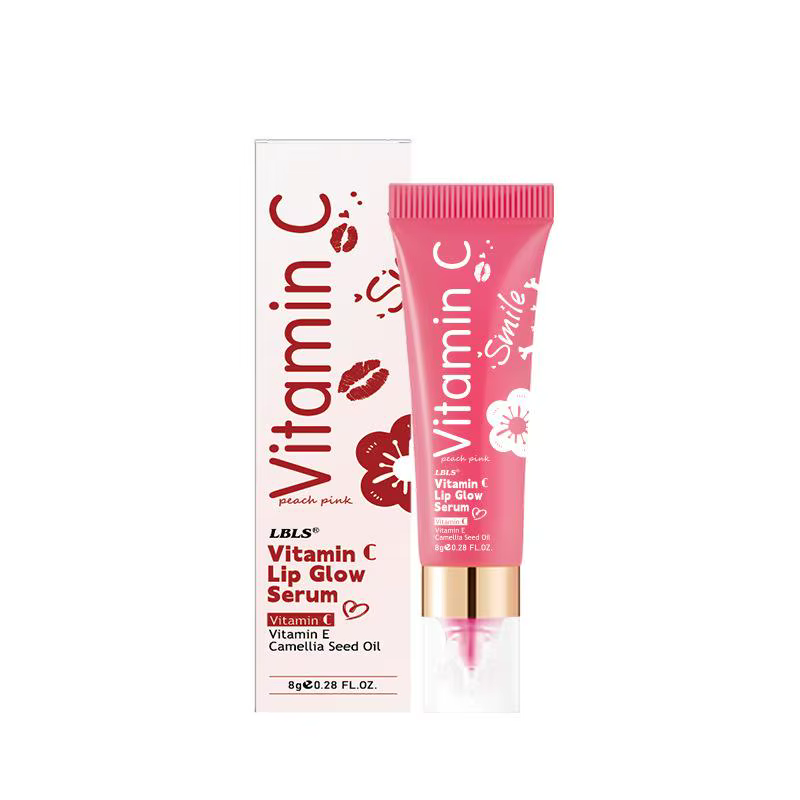 Gloss à lèvres à la vitamine E, sérum pour les lèvres, gloss teinté hydratant et repulpant, baume à 