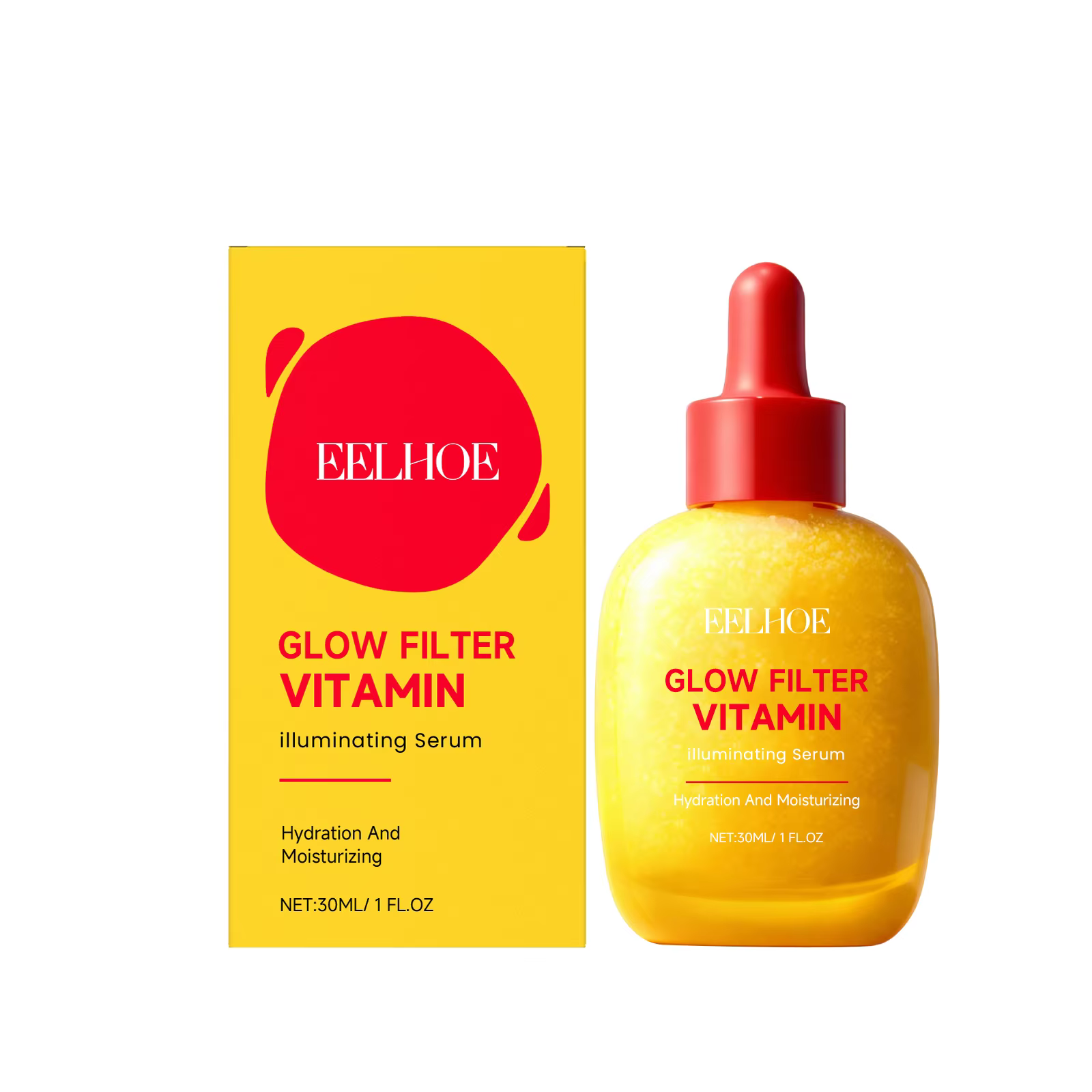 Sérum à la vitamine C qui renforce la barrière cutanée, éclaircissant, hydratant en profondeur, nour