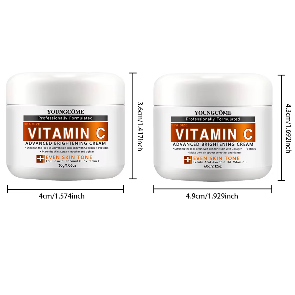 Crème pour le visage à la vitamine C, raffermissante, hydratante, éclaircissante, crèmes de jour, be