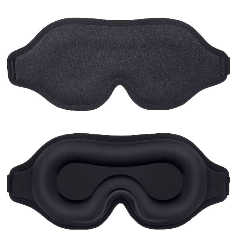 Masque de sommeil pour hommes et femmes, masque de sommeil 3D pour extensions de cils, bandeau occul