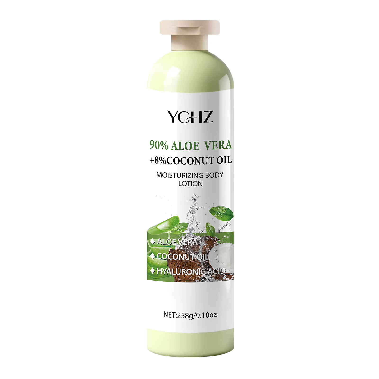 Lotion hydratante pour le corps à l'aloe vera, crème nourrissante et hydratante pour le visage, abso