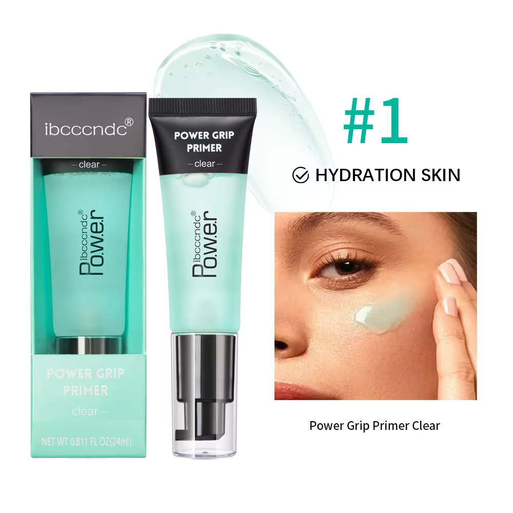 Base hydratante pour le visage, 24ml, à base de Gel, pour lisser les pores de la peau, incolore, cos