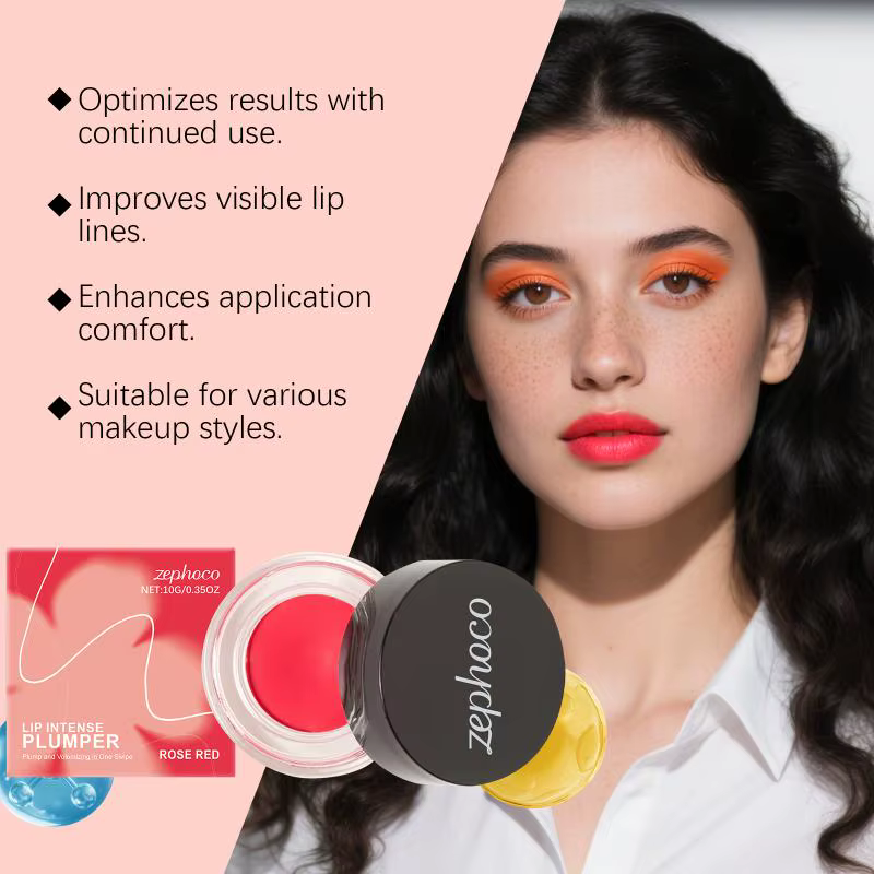 Crème repulpante pour les lèvres, volumisante, longue tenue, waterproof, haute pigmentation, rouge r