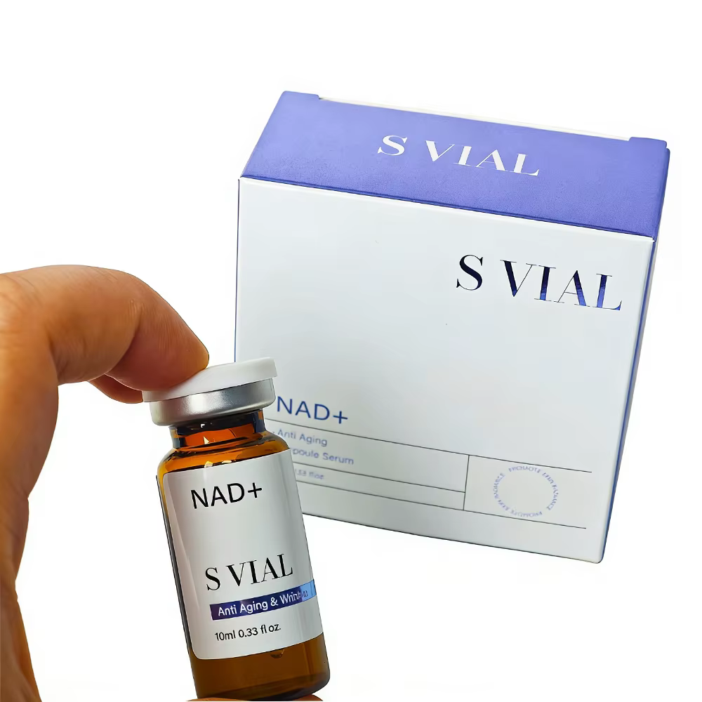 Ampoule de 10 ml NAD + Acide Hyaluronique, booster cutané, lifting, raffermissant, anti-rides, répar