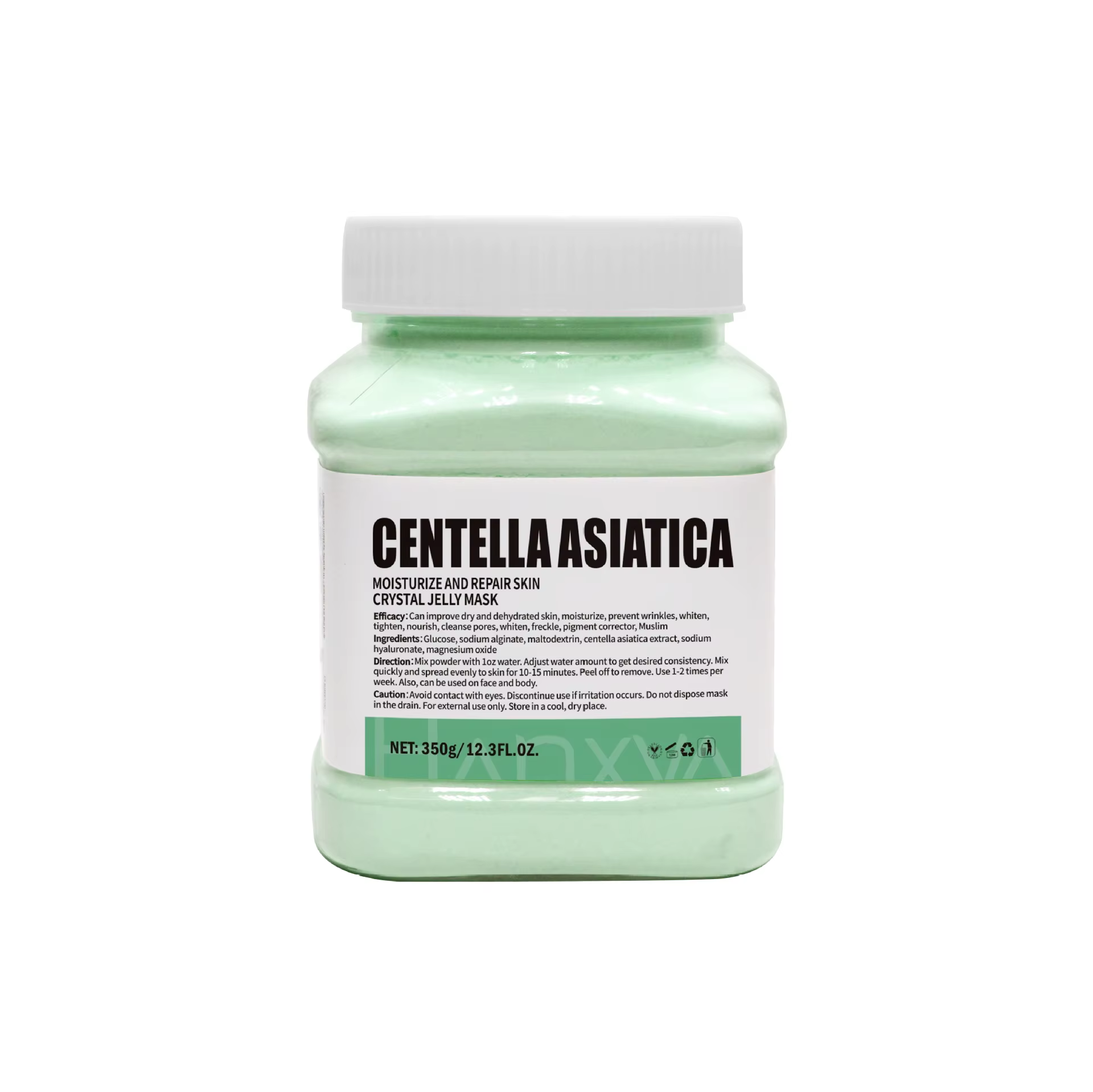 Masque en poudre cristalline PDRN ADN de saumon, masque gelée à l'acide hyaluronique, hydratation in