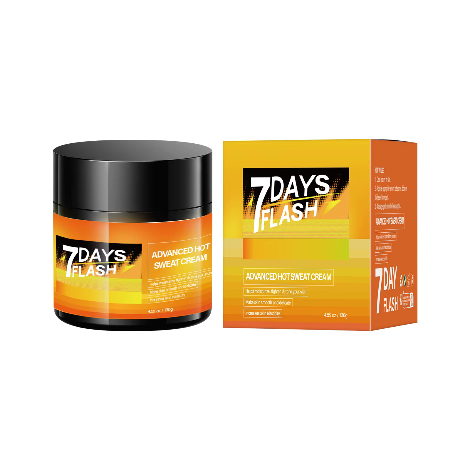 Crème raffermissante au gingembre, 130g, crème raffermissante plus lisse pour la peau, pour le corps