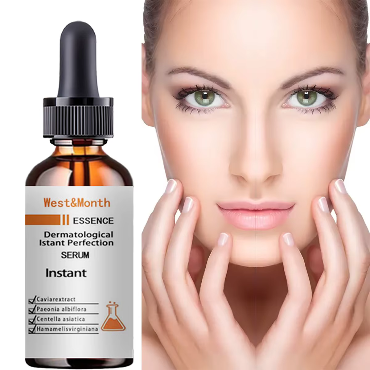 Sérum Anti-rides instantané pour le visage, estompe les ridules, améliore le raffermissant, hydratan