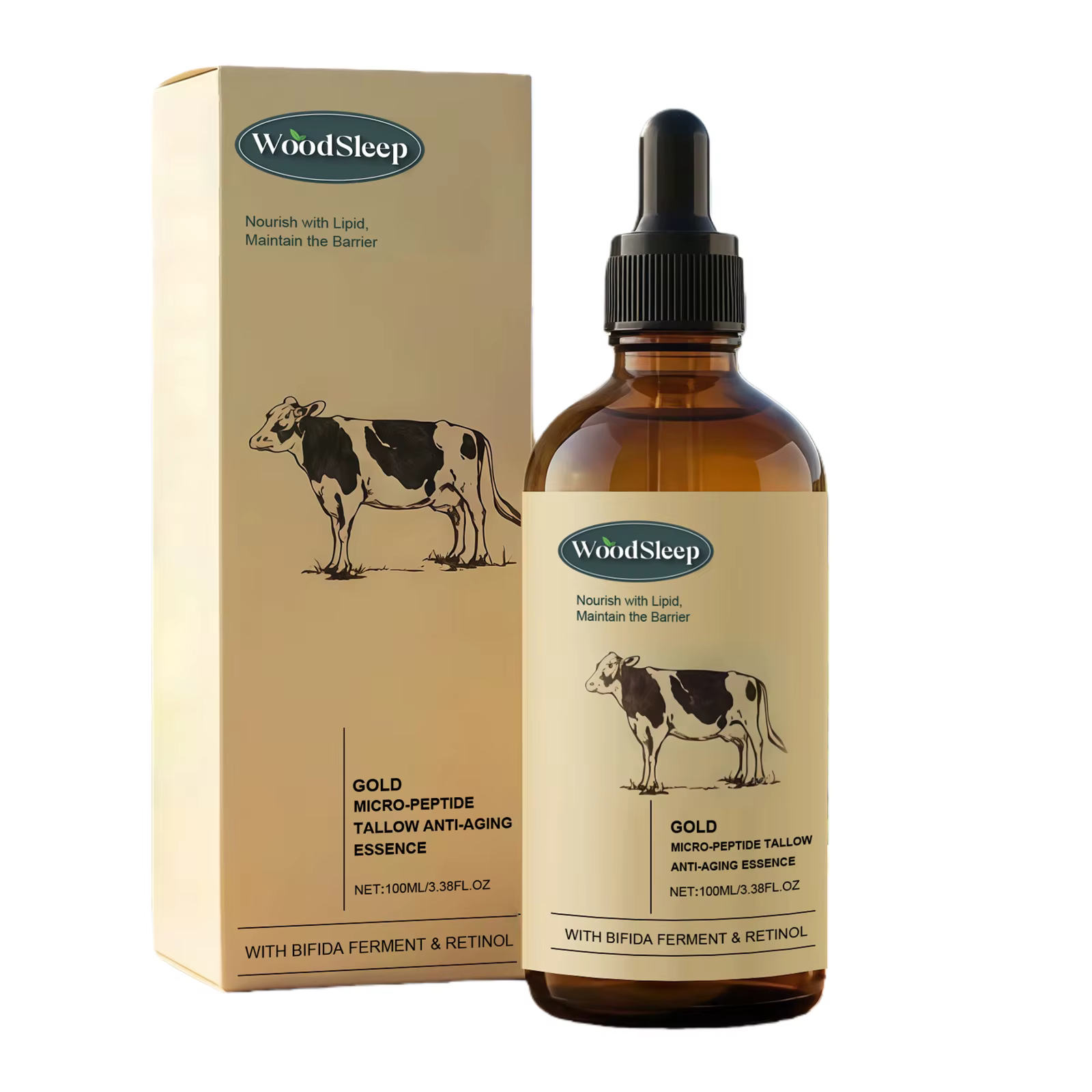 Sérum Nourrissant au Suif de Bœuf Hydratant Apaisant Éclatant Adoucissant Rajeunissant Anti-rides So