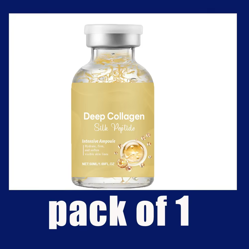 Ampoule de peptides de soie |   Sérum anti-âge avec collagène et complexe de 30 peptides pour un lif