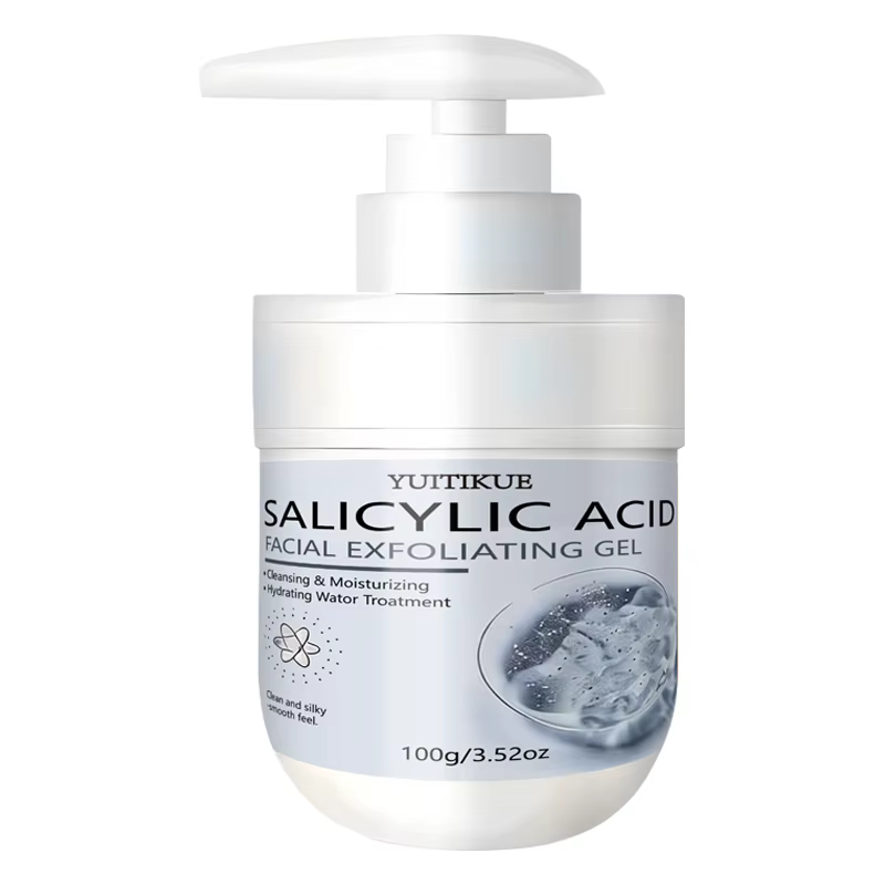 Gel exfoliant à l'acide salicylique YUITIKUE | Nettoyage en profondeur et hydratation pour une pea