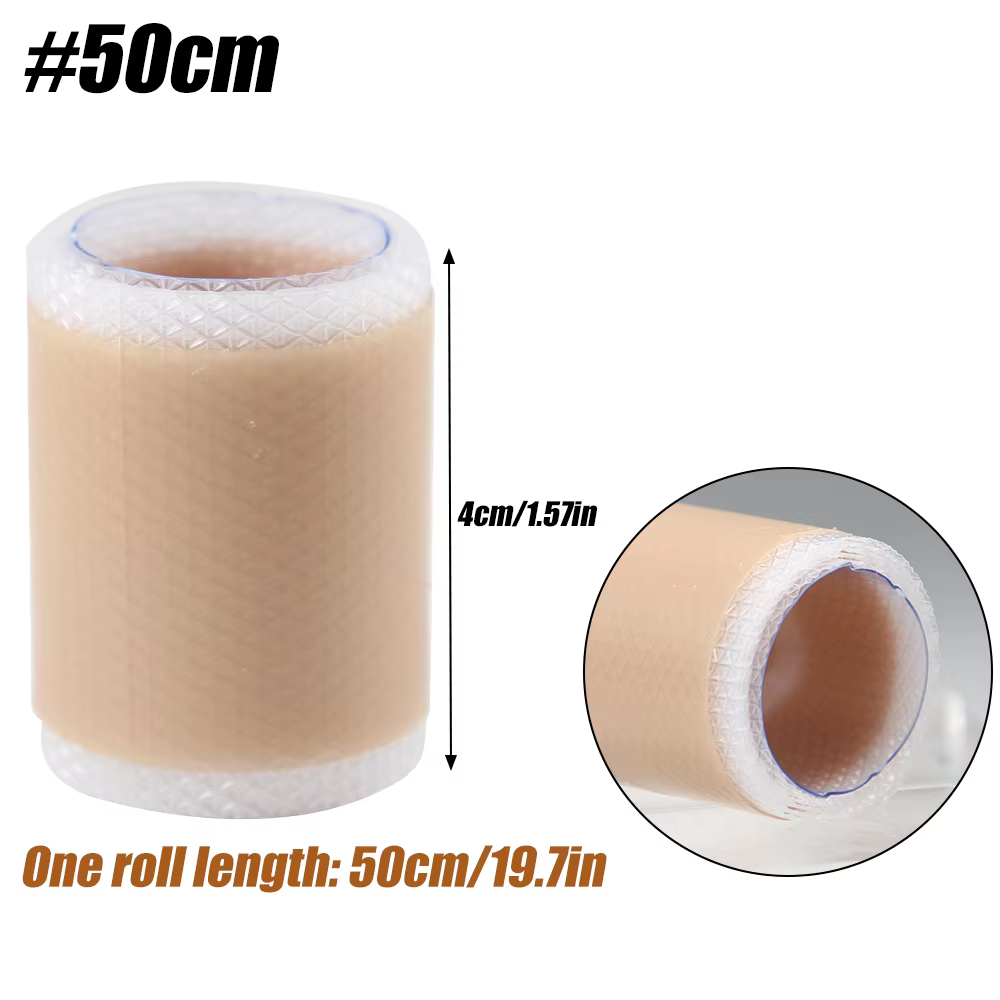 1 rouleau de feuilles de cicatrice en Silicone-grau médical, ruban de cicatrice réutilisable pour ch