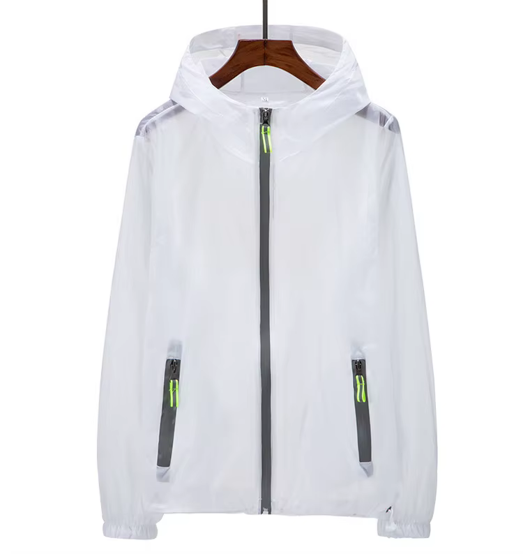 Veste d'été à capuche pour hommes et femmes, vêtements de Protection solaire imperméables, vêtements