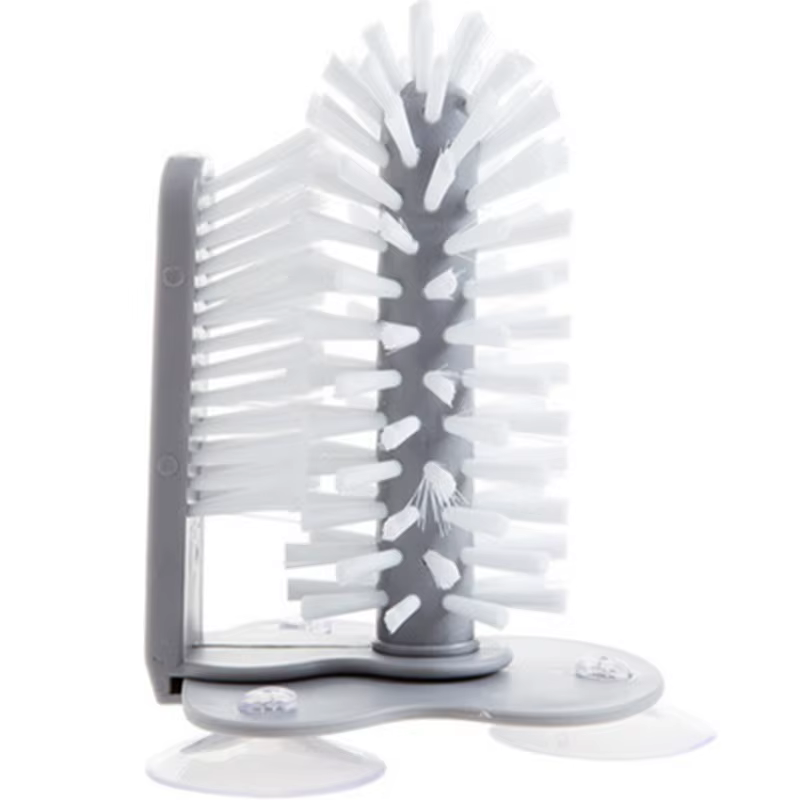 Brosse de nettoyage de bouteille d'eau d'évier, brosse de tasse en verre, nettoyeur de gobelets, for