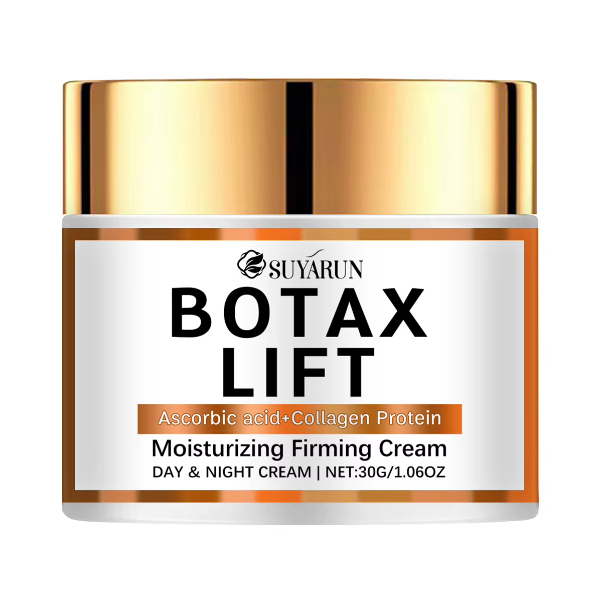 SUYARUN Botax Lift Effect Crème anti-âge pour le visage – Crème boost au collagène raffermissante et