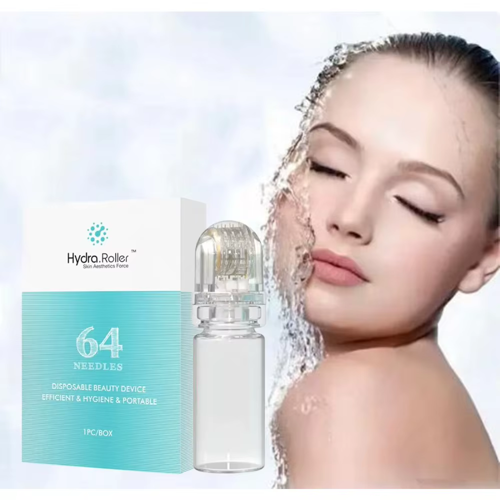 Lot de 5 cartouches de sérum pour dermaroller de microneedling 0,25 mm, applicateur de sérum facial