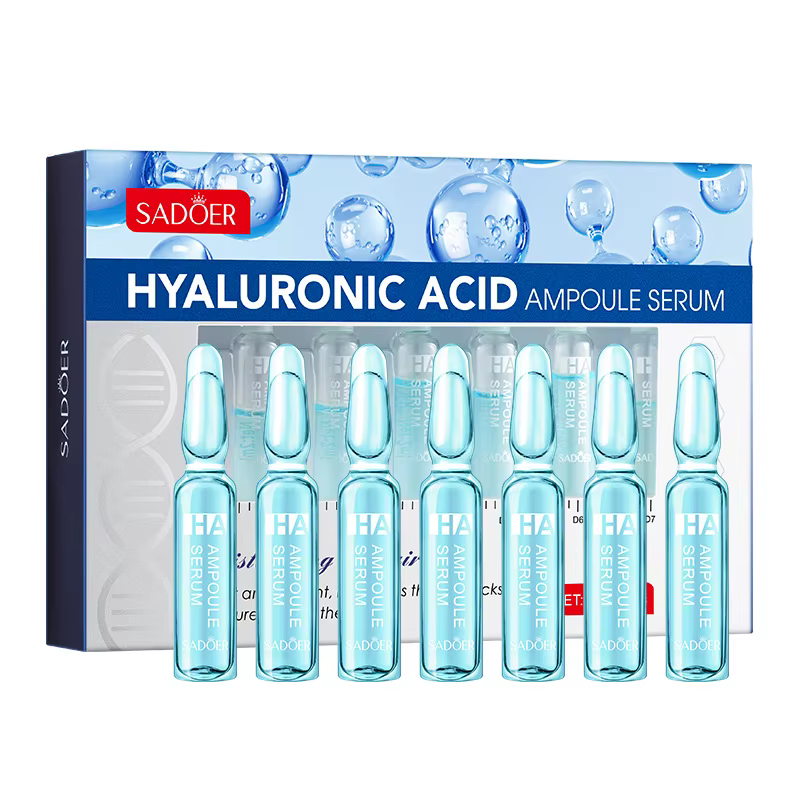 Sadoer Soins de la peau Sérum liquide à l'acide hyaluronique Lifting hydratant pour le visage Glow U