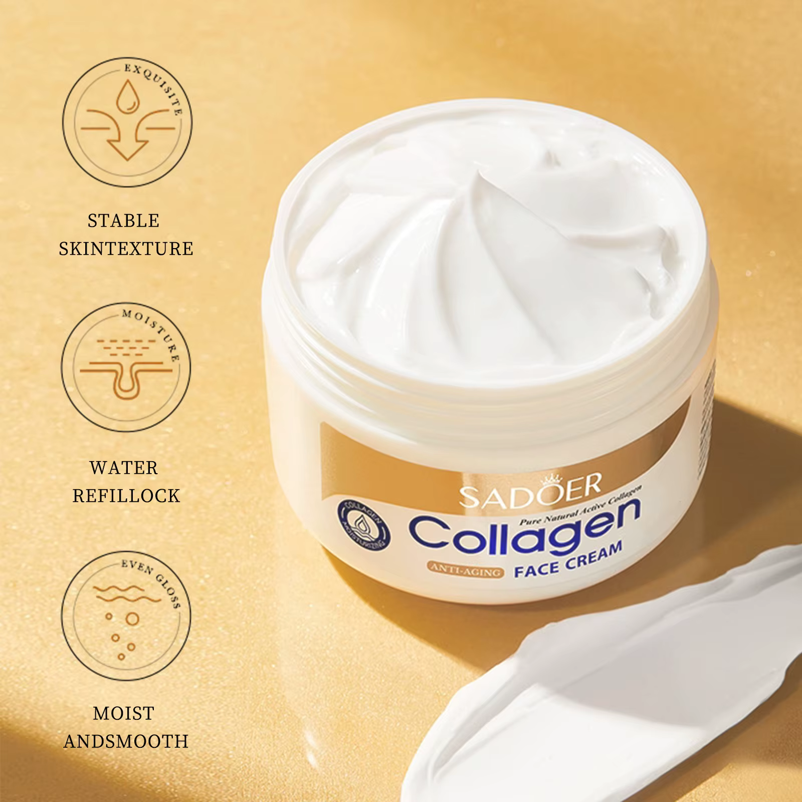 Ensemble de soins de la peau au collagène, ensembles de soins du visage 6 pièces pour femmes, peau r