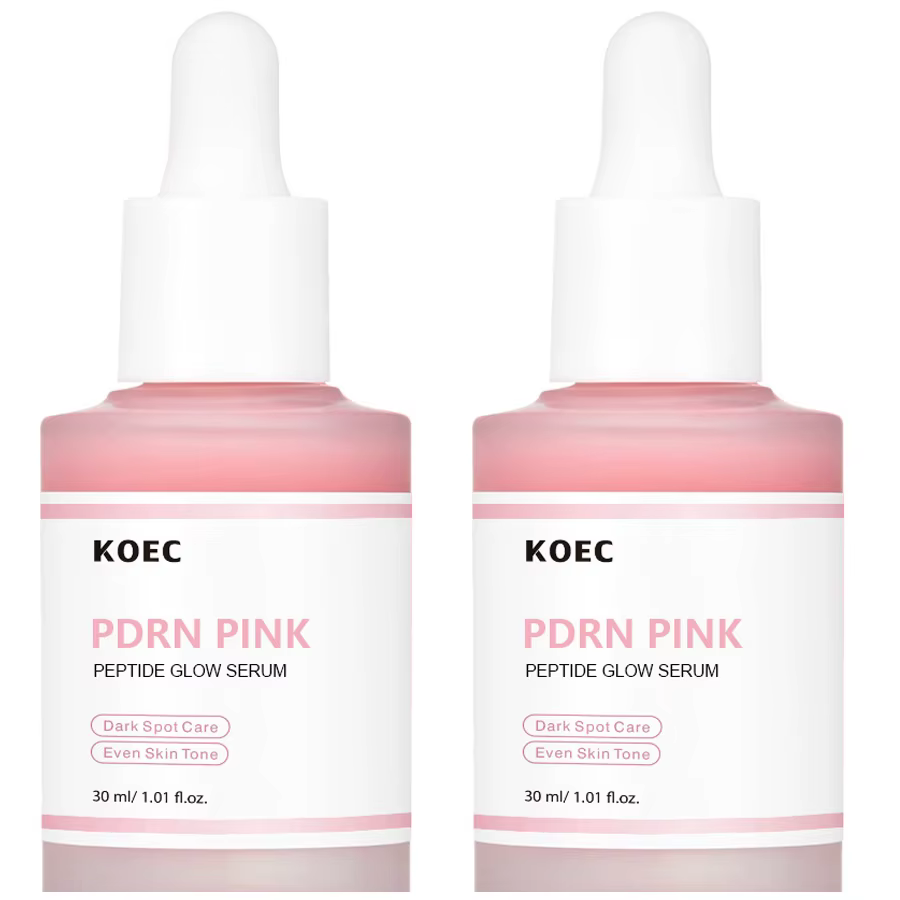 Rose Peptide Glow Serum Niacinamide, Hydratant, Hydratant, Raffermissant, Teint irrégulier, 2 pièces