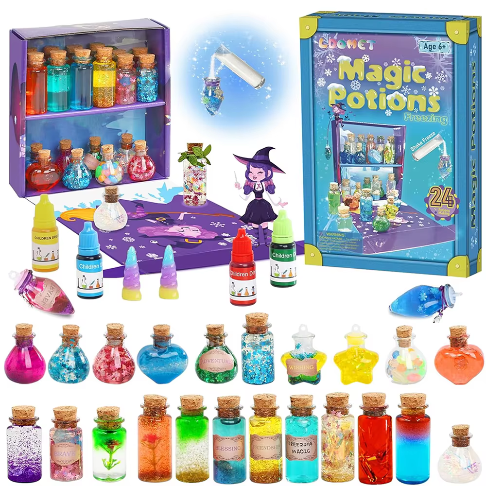 Kit de potions magiques féeriques à faire soi-même pour enfants, ensemble de fabrication de potions,