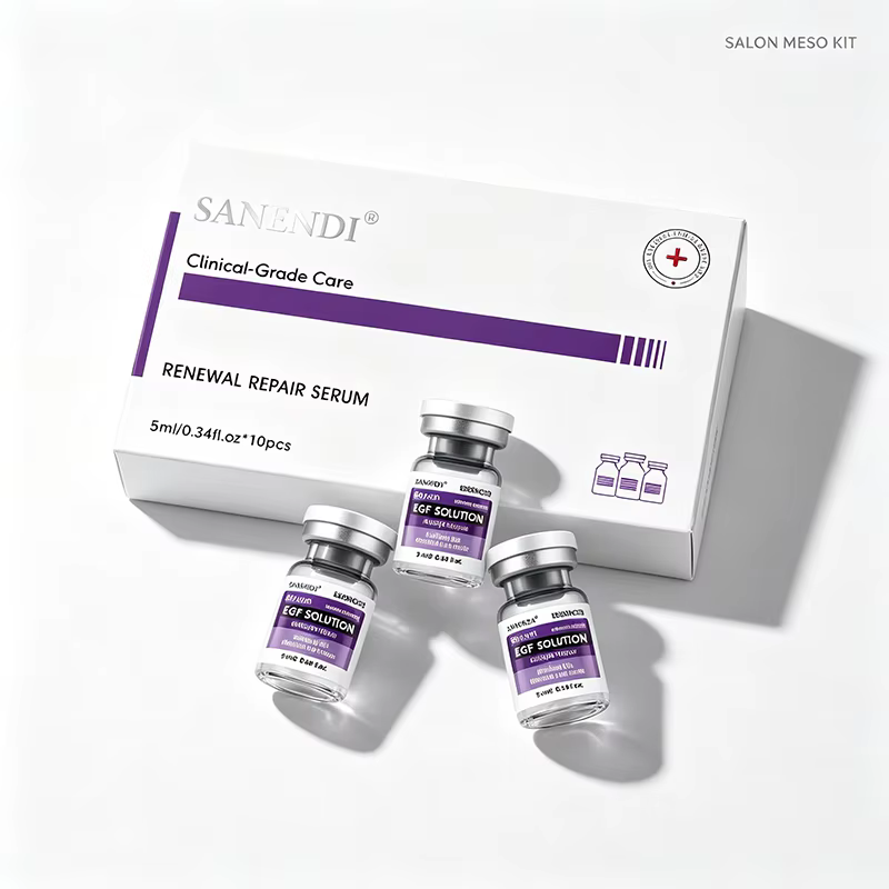 Kit de réparation PDRN+EGF+Acide Hyaluronique, Sérum Facteur de Croissance ADN de Saumon, Hydratatio