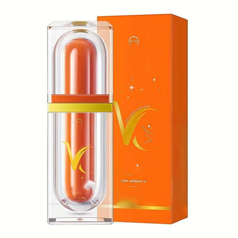 Crème pour le visage, crème pour le visage à la vitamine C, toucher léger, hydratant, soin de la pea
